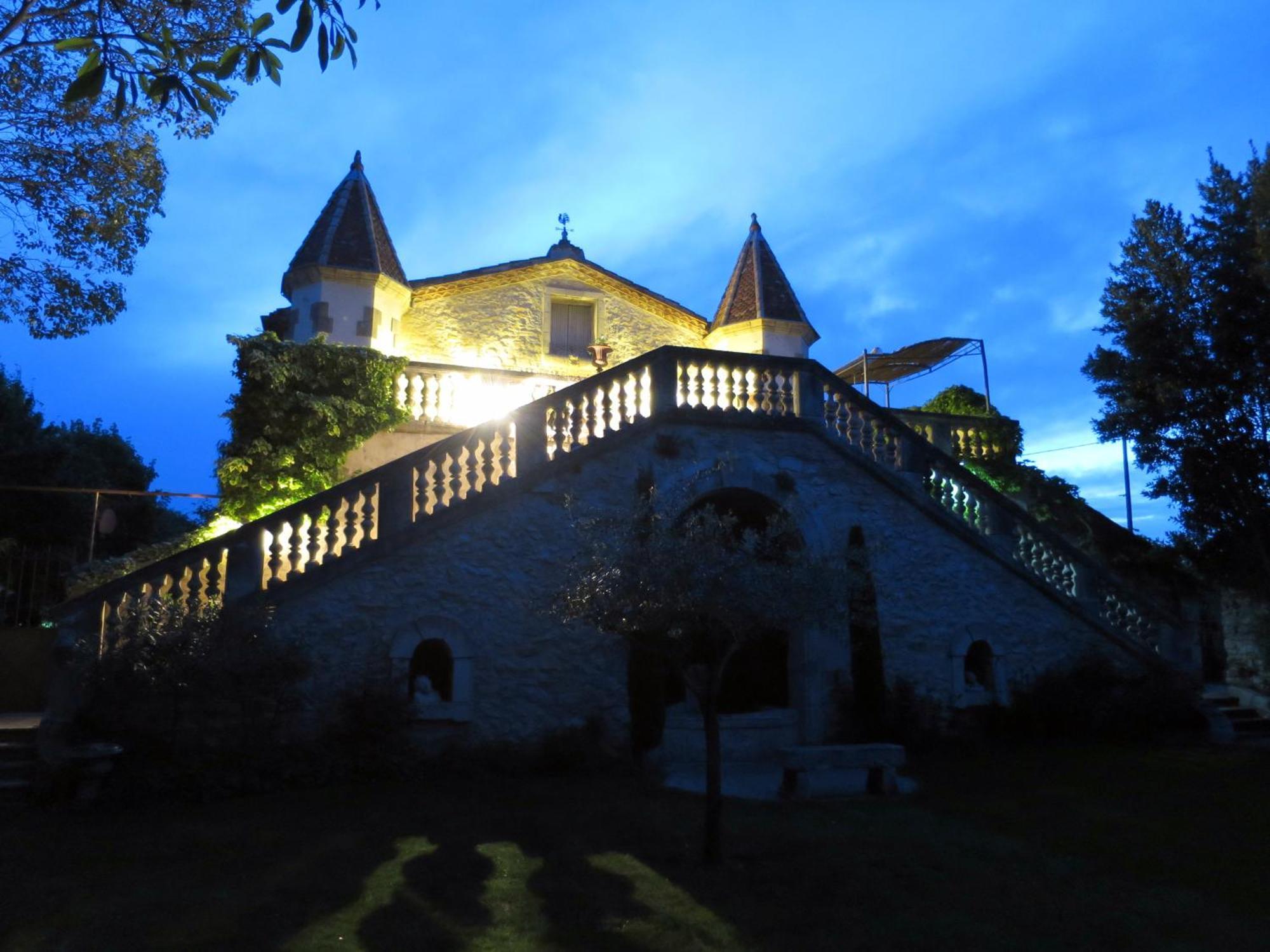 Les Deux Tours Panzió Brignon Kültér fotó
